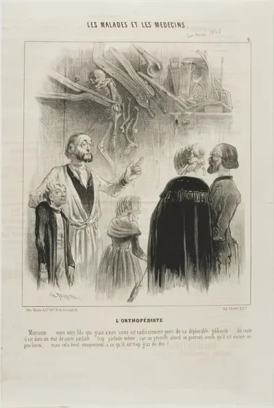 The Orthopedist (plate 9)