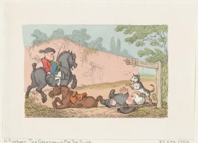 The Overthrow of Dr. Slop (Tristram Shandy)