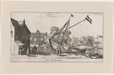 The "Overtoom" (Portage) at Amsterdam