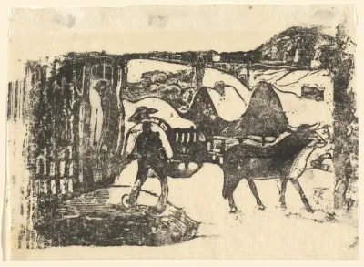 The Ox Cart (Le char a boeufs)