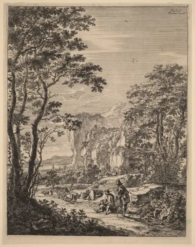 The Ox-Cart: View between Ancona and Sinigaglia