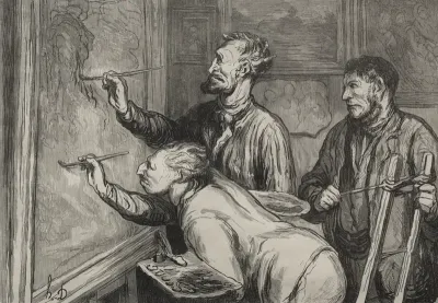 The Paintings Exhibition of 1868: Giving it the last touch