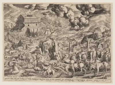 The Pairs of Animals Entering the Ark