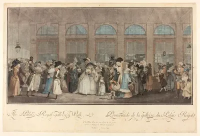The Palais Royal Gallery's Walk