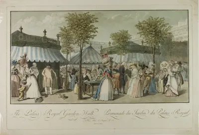 The Palais Royal Garden Walk