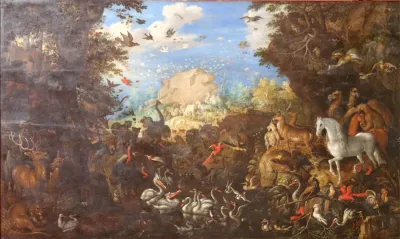 the paradise with Noah's arch