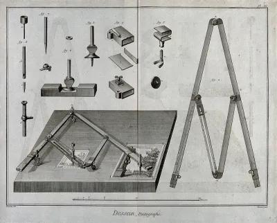 The parts and uses of a pantograph
