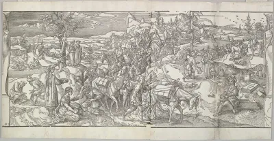 The Passage of a Caravan from the frieze Ces Moeurs et fachons de faire de Turcz (Customs and Fashions of the Turks)