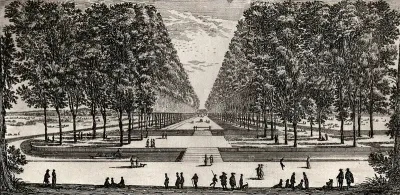 The path to the castle of Coffri