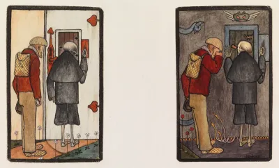 The Peasant and Death at the Gates of Heaven and Hell