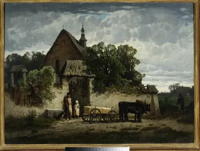 The Peasant burial.