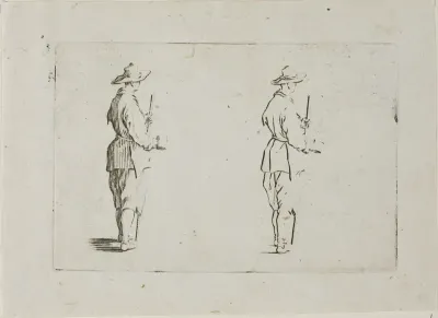 The Peasant Holding a Goblet, from The Caprices
