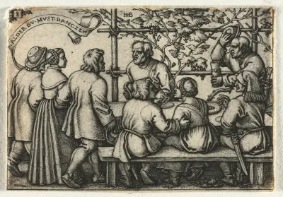 The Peasant Wedding or the Twelve Months:  No. 8