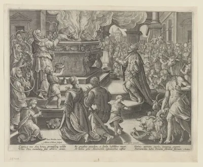 The People of Judah Rejoicing over the Oath to the Lord