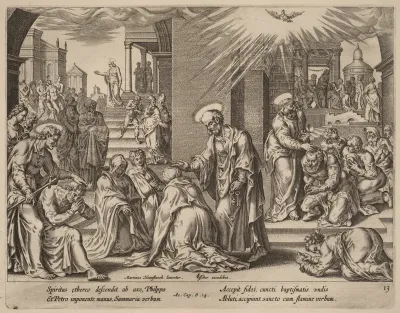 The People of Samaria Receive the Word of God