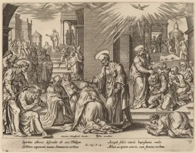 The People of Samaria Receive the Word of God