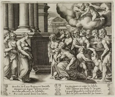 The People Rendering Divine Honors to Psyche