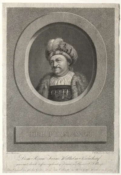 The Persian - Portrait of Franz Wilhelm Kreuchauf