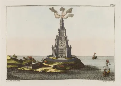 The pharos of Alexandria