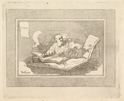 The Philosopher (Bearded Old Man Copying Book)