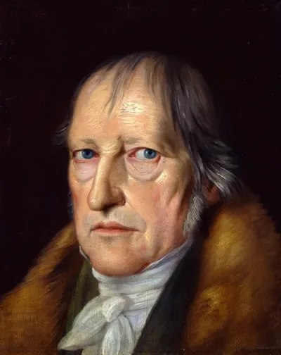The Philosopher Georg Friedrich Wilhelm Hegel