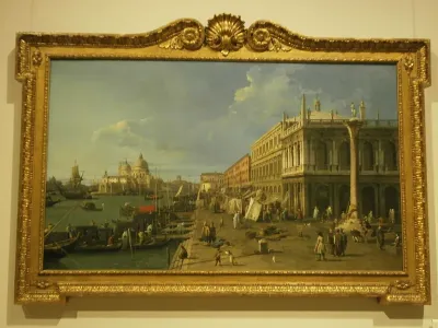 The Pier near the Mint with the Column of San Teodoro