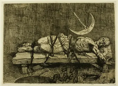 The Pit and the Pendulum, second Plate