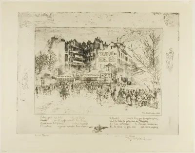 The Place des Martyrs and the Jailhouse Tavern