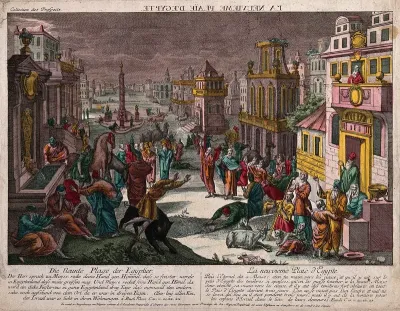 The plague of darkness