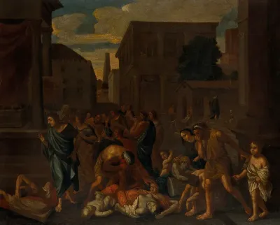 The plague of the Philistines at Ashdod