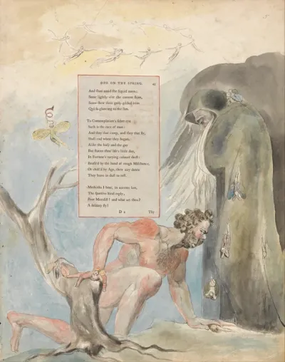 The Poems of Thomas Gray, Design 5, Ode on the Spring
