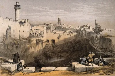 The Pool of Bethesda, Jerusalem, Israel