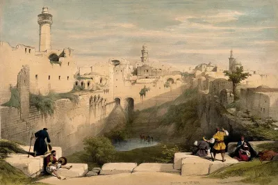 The Pool of Bethesda, Jerusalem, Israel