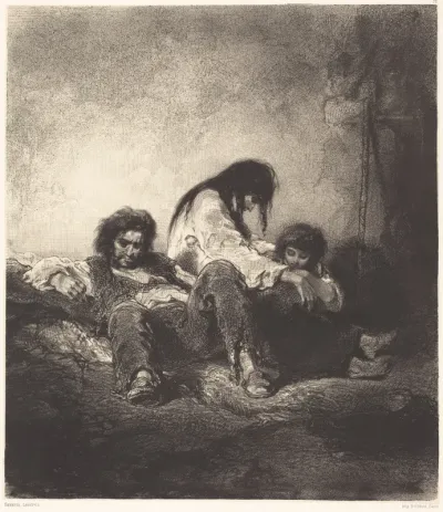 The Poor Family (Une famille pauvre)