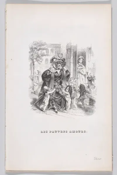 The Poor Putti, from "The Complete Works of Béranger"