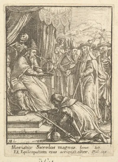 The Pope, from "Dance of Death"