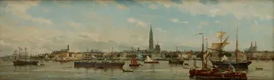 The port of Antwerp