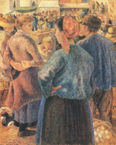 The Poultry market, Pontoise