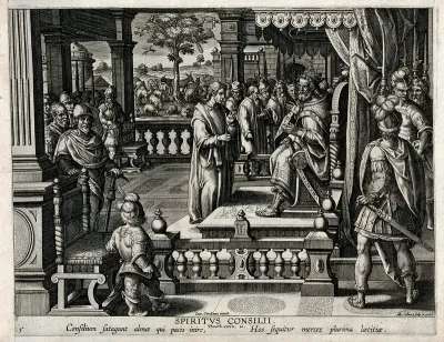 The power of counsel: Daniel interpreting the dream related by Nebuchadnezzar
