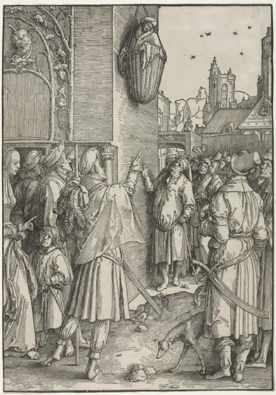 The Power of Women: The Poet Virgil Suspended in a Basket