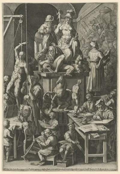 The Practitioners of the Visual Arts