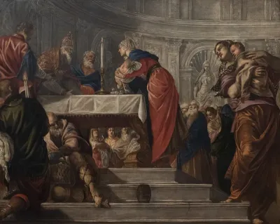 The Presentation in the Temple (detail)