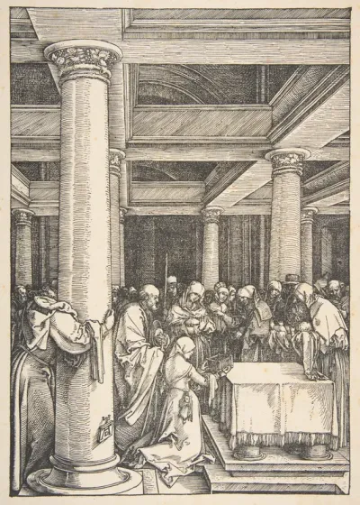 The Presentation in the Temple, from "The Life of the Virgin"