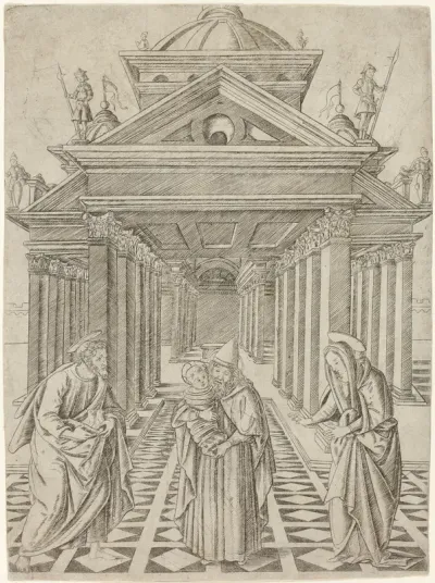 The Presentation in the Temple, from the Mysteries of the Rosary
