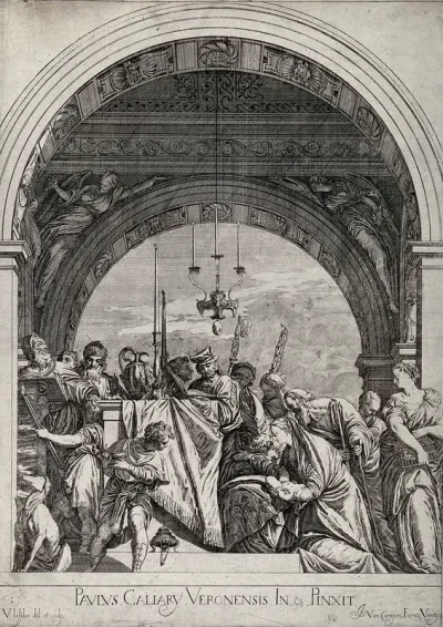 The presentation of the infant Christ at the temple