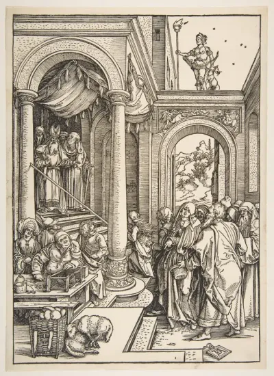 The Presentation of the Virgin in the Temple, from "The Life of the Virgin"