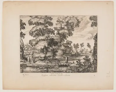 The Priest Passing the Man, from Landscapes with the Story of the Good Samaritan