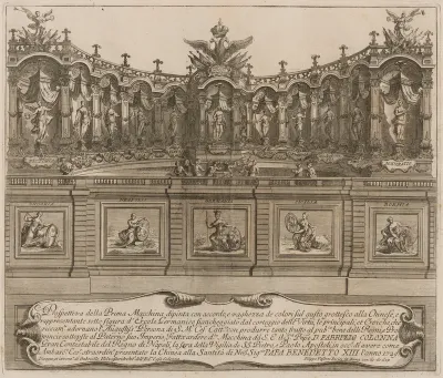 The Prima Macchina for the Chinea of 1729: Hercules Germanicus in the Theater of Virtues