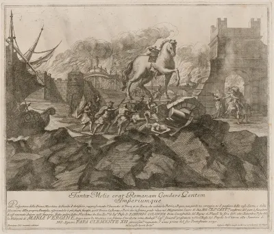 The Prima Macchina for the Chinea of 1730: The Sack of Troy