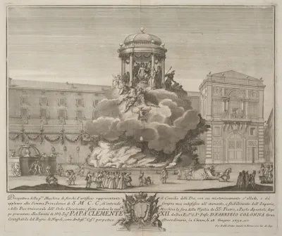 The Prima Macchina for the Chinea of 1732: The Council of the Gods